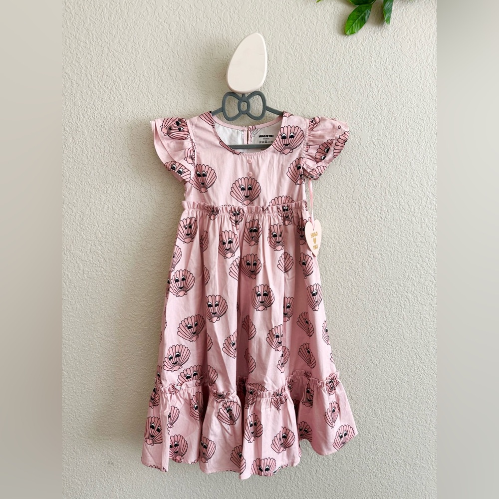 Hugo Loves Tiki Shell Maxi Dress 6T